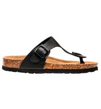 Cruz Barn Cork Sandaler Sort Dame