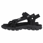 Cruz Bernao Sandaler Black Solid Dame