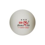 Double Fish 40+ 3-stars Bordtennisbolde Hvid Unisex