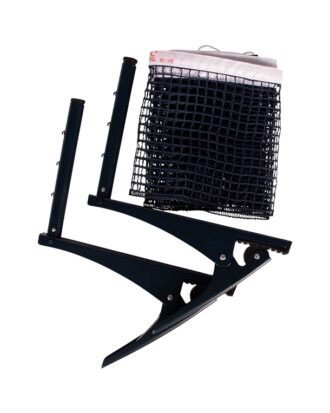Double Fish Bordtennis net med clips Sort Unisex