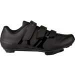 Endurance Wori Road Nylon Cykelsko Sort Unisex med Look klamper