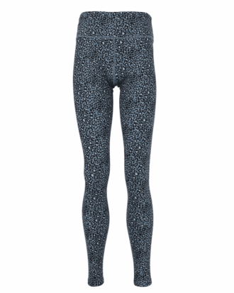 Endurance Konwich Tights Blå-Sort Pige