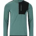 Endurance Breger Midlayer Grøn-Sort Herre