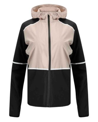 Endurance Flothar Løbejakke Sort-Beige Dame