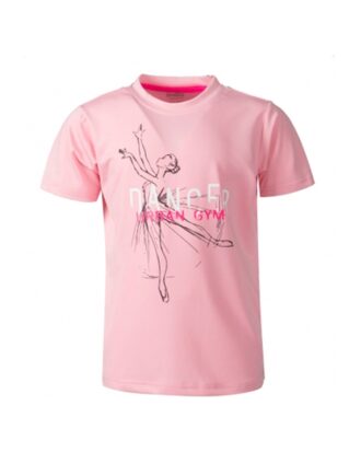 Graffiti Linga T-shirt Pink Børn