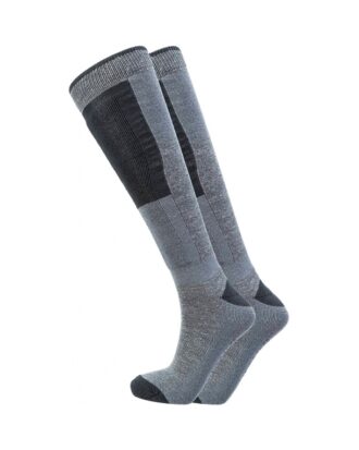 Whistler Corsicana 2-Pack Skistrømper Sort-Grå Unisex