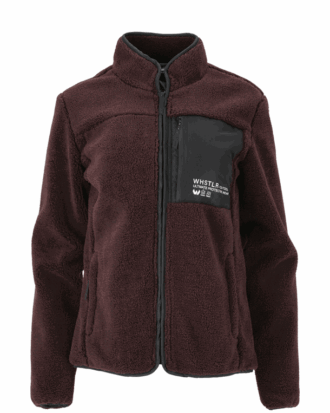 Whistler Sprocket Fleecetrøje Bordeaux Dame