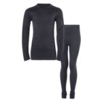 Zig Zag Gualala Seamless Sportsundertøj Sort Børn