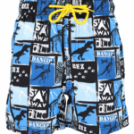 Zig Zag Joseph Badeshorts Blå Drenge