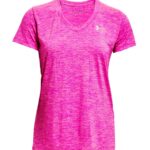 Under Armour Tech SSV - Twist T-shirts Pink Dame