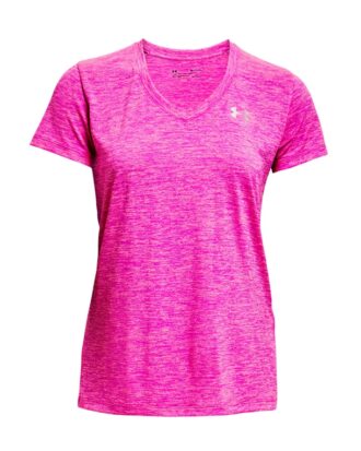 Under Armour Tech SSV - Twist T-shirts Pink Dame