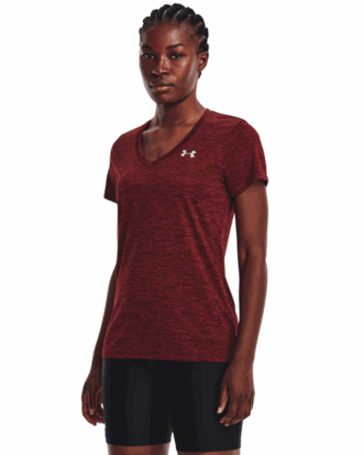 Under Armour Tech T-shirts Rødmeleret Dame
