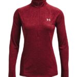 Under Armour Tech Trøje Rødmeleret Dame