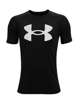 Under Armour Tech Big Logo SS T-shirt Sort Børn