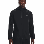 Under Armour Stretch Woven Windbreaker Sort Herre