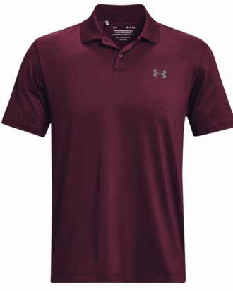 Under Armour Performance 3.0 Polo Bordeaux Herre
