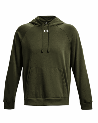Under Armour Rival Fleece Hoodie Trøje Marine Od Green Herre