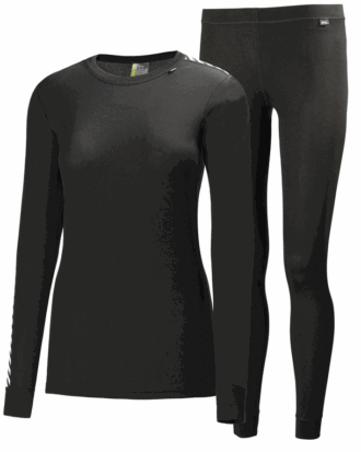 Helly Hansen Comfort Light Skiundertøj Sort Dame