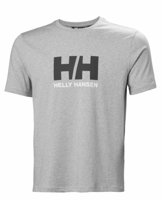 Helly Hansen HH Logo T-shirt Grey Melange Herre