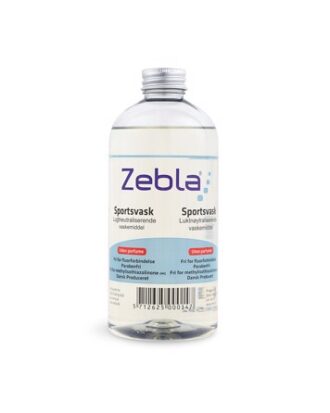Zebla 1000ML Sportsvask uden parfume Klar Unisex