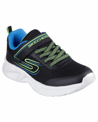 Skechers Virtue Sleek Sko Sort/Blå/Grøn Børn