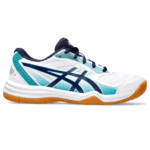 Asics Upcourt 5 Indendørssko Hvid-Navy-Turkis Børn