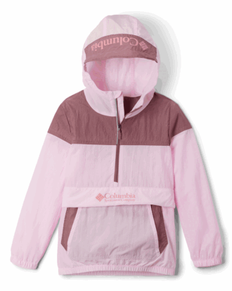 Columbia Challenger Windbreaker Anorak Pink Dawn/Fig Børn