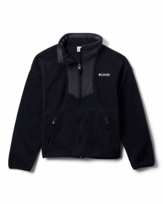 Columbia Sequoia Groove Full Zip Fleece Fleecetrøje Sort Børn