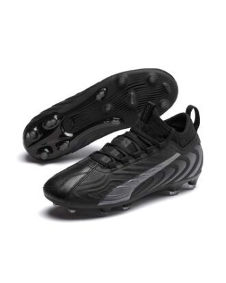 Puma One 20.3 FG-AG Fodboldstøvler Sort Børn