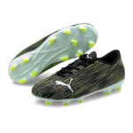 Puma Ultra 4.2 FG/AG Fodboldstøvler Sort-Grøn Børn
