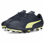 Puma Rapido III Fodboldstøvler Navy-Gul Unisex