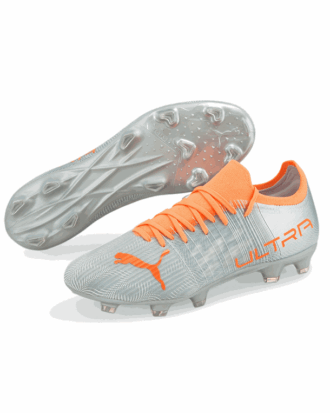 Puma Ultra 3.4 FG/AG Fodboldstøvler Grå-Orange Herre