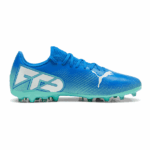 Puma Future 7 Play MG Fodboldstøvle Hyperlink Blue/Mint Unisex