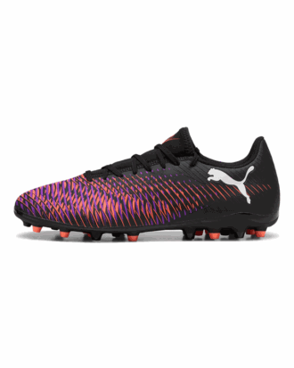 Puma Future 8 Play MG Fodboldstøvler Black/White/Glowing Red Unisex