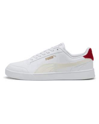 Puma Shuffle Sko Hvid/Rød Unisex
