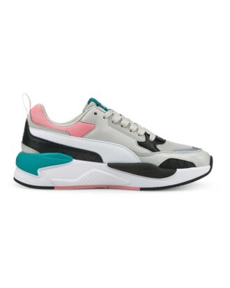 Puma X-Ray 2 Square Sneakers Grå-Lyserød-Sort-Grøn Dame