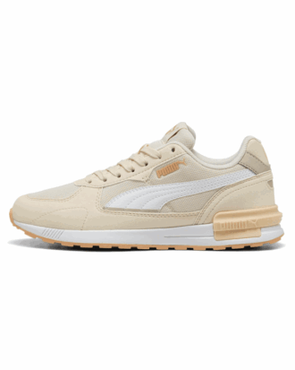 Puma Graviton Sko Alpine Snow/White/Warm Beige Dame
