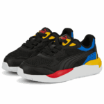 Puma X-Ray Speed Børnesko Sort-Gul-Blå-Rød Børn
