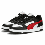 Puma RBD Game Low Børnesko Sort-Rød-Hvid Børn