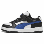 Puma RBD Game Low AC+PS Sko White/Cobalt Glaze Black Børn