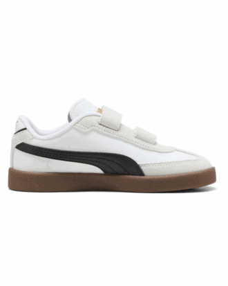 Puma Club II Era V PS Sko Hvid/Sort/Grå Børn