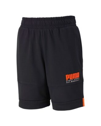 Puma Alpha Jersey Shorts Sort Børn