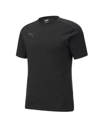 Puma TeamCUP Casuals T-shirt Sort Herre