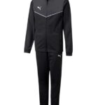 Puma IndividualRISE Tracksuit Jr Træningsdragt Sort-Grå Børn