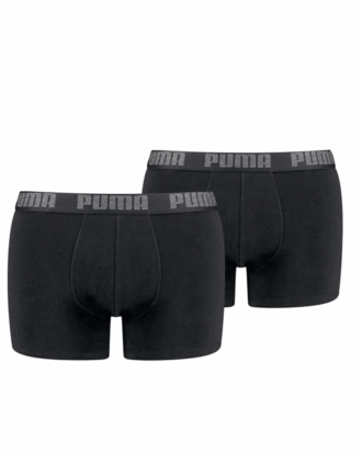 Puma Underbukser 2 pack. Boxershorts  sort Herre