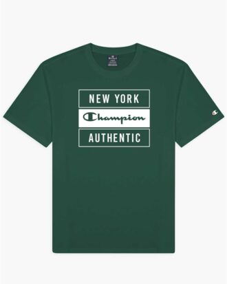 Champion Crewneck T-shirt Grøn Herre