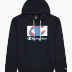 Champion Hooded Trøje Navy Herre