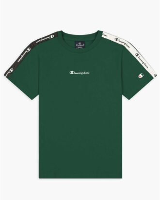 Champion Crewneck T-shirt Grøn Børn