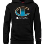 Champion Hooded Sweatshirt Sort Børn