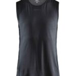 Craft ADV Essence Sleeveless Sort Herre
